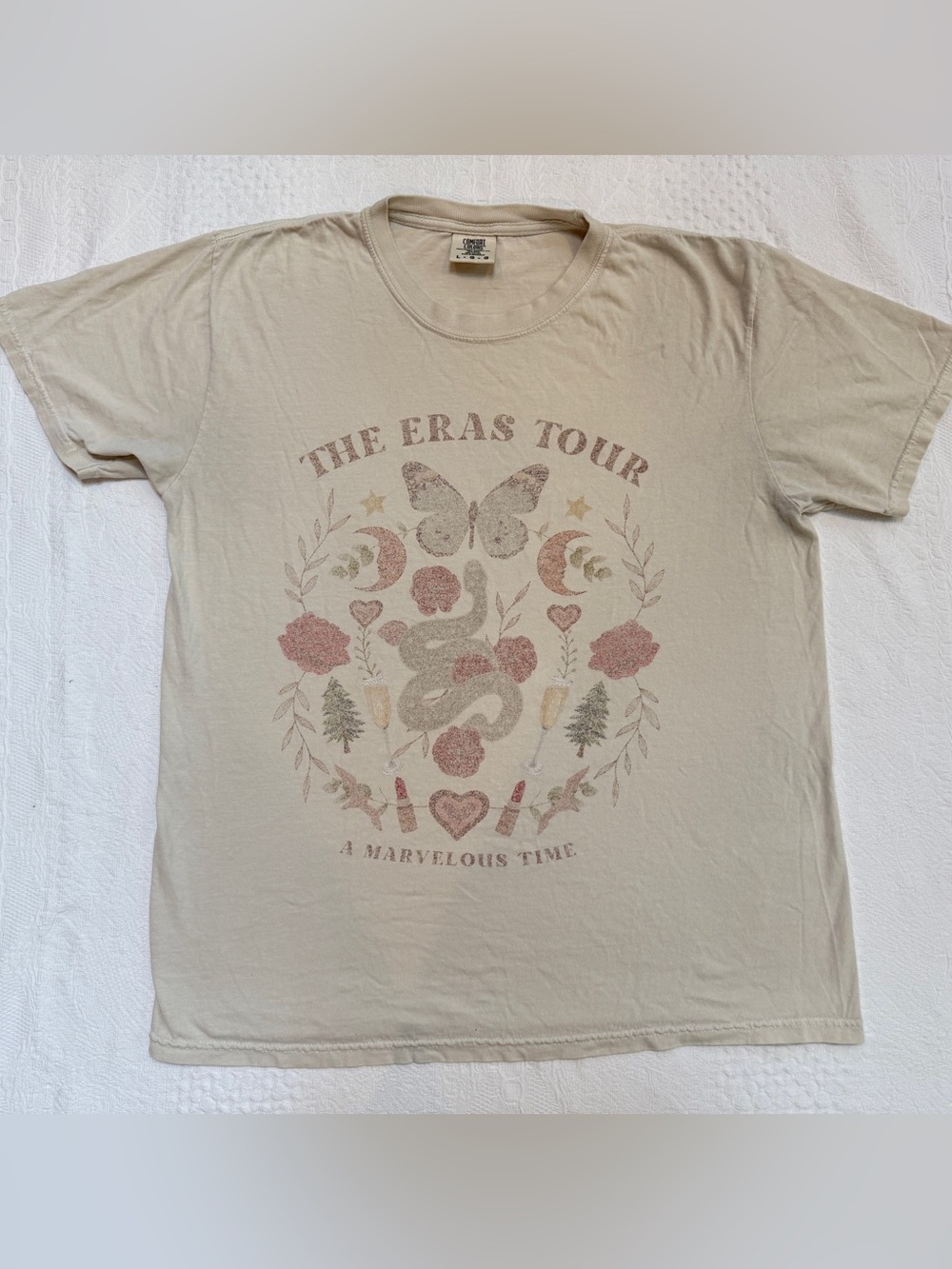 Taylor Swift Eras Tour A Marvelous Time T Shirt Adult Medium Comfort Colors